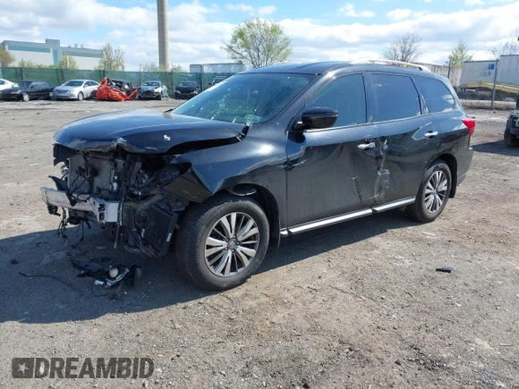 2020 Nissan Pathfinder SV with VIN 5N1DR2BNXLC650206, listed as a IAAI auction lot 42042927 with 40,478 mi miles and . Bid and sale history available at DreamBid. Image 18.