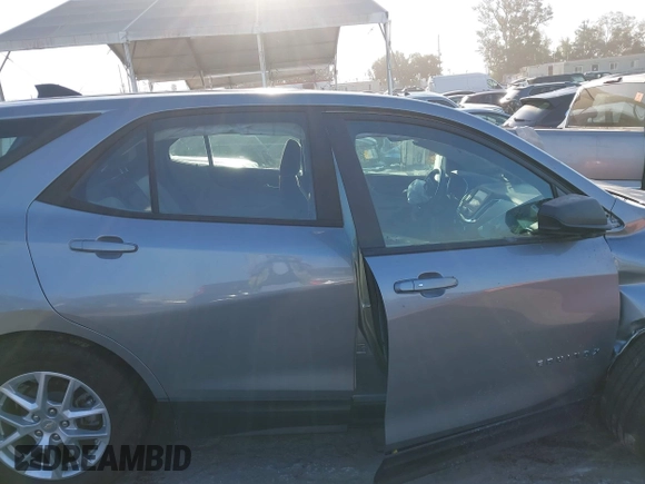 2024 Chevrolet Equinox LS with VIN 3GNAXHEGXRL166151, listed as a IAAI auction lot 40159848 with 8,210 mi miles and . Bid and sale history available at DreamBid. Image 14.
