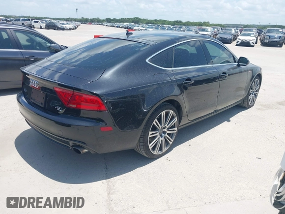 2012 Audi A7 Premium Plus with VIN WAUYGAFC4CN063645, listed as a IAAI auction lot 42561639 with 174,712 mi miles and . Bid and sale history available at DreamBid. Image 4.