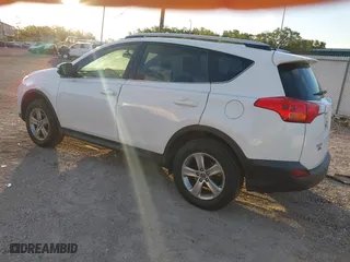 2015 Toyota RAV4 XLE with VIN JTMWFREV4FD069471, listed as a IAAI auction lot 41854384 with 168,663 mi miles. Bid and sale history available at carsss.com. Image 3.