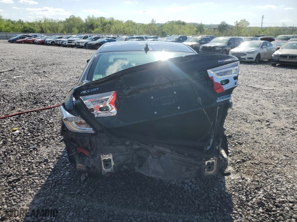 2022 Honda Accord Sedan Sport SE with VIN 1HGCV1F47NA115650, listed as a Copart auction lot 52176265 with 40,015 mi miles and Salvage Title. Bid and sale history available at carsss.com. Image 6.