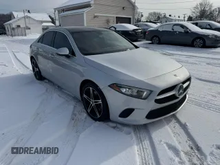 2022 Mercedes-Benz A 220 with VIN W1K3G4EB5NJ334350, listed as a Copart auction lot 43960835 with 93,630 mi miles and Clean Title. Bid and sale history available at DreamBid. Image 4.