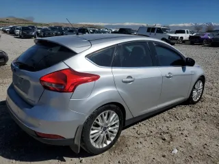 2017 Ford Focus Titanium with VIN 1FADP3N2XHL287260, listed as a Copart auction lot 50607855 with 170,146 mi miles and Salvage Title. Bid and sale history available at carsss.com. Image 3.