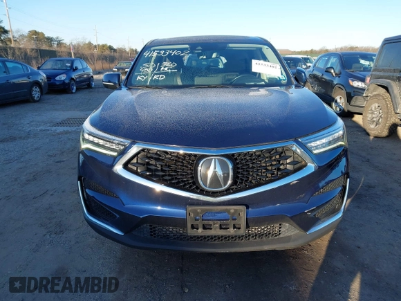 2020 Acura RDX with VIN 5J8TC2H38LL015929, listed as a IAAI auction lot 41533402 with 50,450 mi miles and . Bid and sale history available at DreamBid. Image 12.