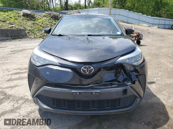 2020 Toyota C-HR LE z VIN JTNKHMBX1L1093317, wystawiony jako Copart lot #55286375 z przebiegiem 115 640 mil mil oraz Szkoda całkowita • Salvage title. Historia ofert i sprzedaży dostępna na DreamBid. Obrazek 5.
