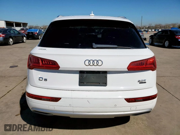 2018 Audi Q5 Prestige with VIN WA1CNAFY4J2237530, listed as a Copart auction lot 48306945 with 55,479 mi miles and Salvage Title. Bid and sale history available at DreamBid. Image 6.