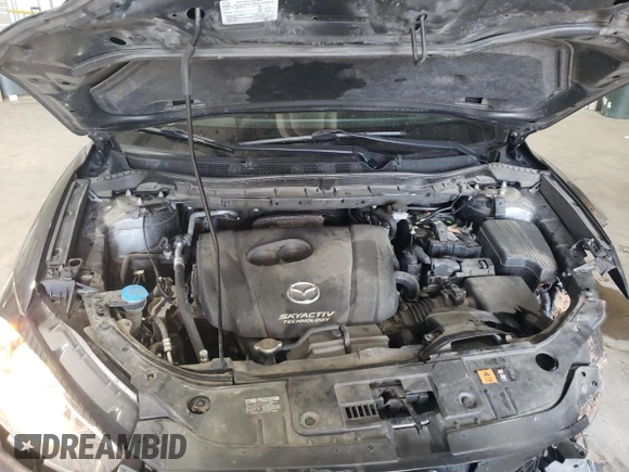 2014 Mazda CX-5 Touring with VIN JM3KE4CY8E0335573, listed as a Copart auction lot 46471085 with 80,041 mi miles and Salvage Title. Bid and sale history available at carsss.com. Image 12.