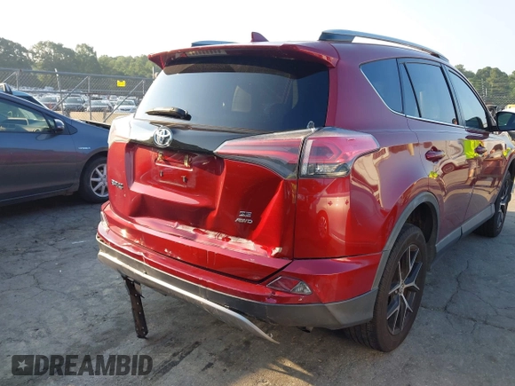 2018 Toyota RAV4 SE with VIN 2T3JFREV3JW836149, listed as a IAAI auction lot 42672854 with 55,388 mi miles and . Bid and sale history available at DreamBid. Image 12.