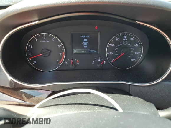 2015 Kia Cadenza Premium with VIN KNALN4D7XF5195899, listed as a Copart auction lot 74051464 with 87,339 mi miles and Salvage Title. Bid and sale history available at carsss.com. Image 9.