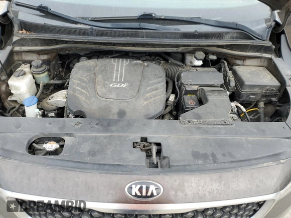 2017 Kia Sedona LX with VIN KNDMB5C16H6281288, listed as a Copart auction lot 72551224 with 110,411 mi miles and Clean Title. Bid and sale history available at DreamBid. Image 12.