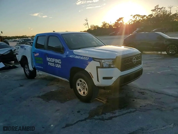 2024 Nissan Frontier SV with VIN 1N6ED1EJ2RN647739, listed as a Copart auction lot 85973344 with 15,592 mi miles and Non Repairable. Bid and sale history available at carsss.com. Image 14.