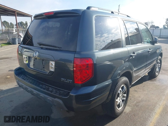 2005 Honda Pilot EX-L with RES with VIN 2HKYF18645H506134, listed as a IAAI auction lot 41169408 with 183,979 mi miles. Bid and sale history available at carsss.com. Image 4.