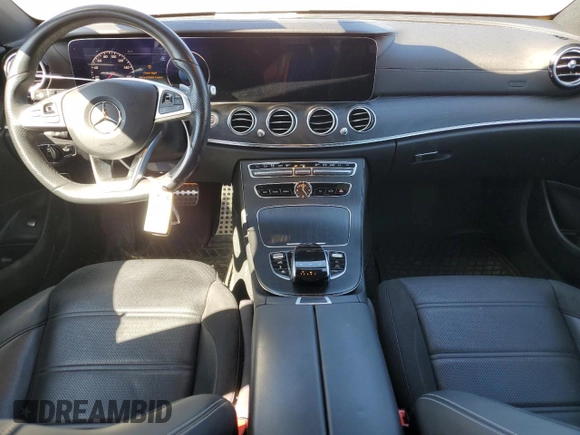 2018 Mercedes-Benz E-Class AMG E 43 with VIN WDDZF6EB3JA485139, listed as a Copart auction lot 44461133 with 52,487 mi miles. Bid and sale history available at carsss.com. Image 8.