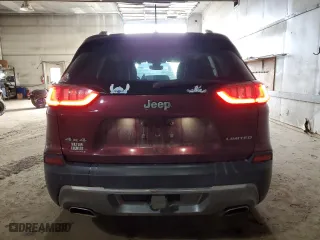 2019 Jeep Cherokee Limited with VIN 1C4PJMDX5KD189010, listed as a Copart auction lot 47185335 with 93,327 mi miles and Salvage Title. Bid and sale history available at carsss.com. Image 6.