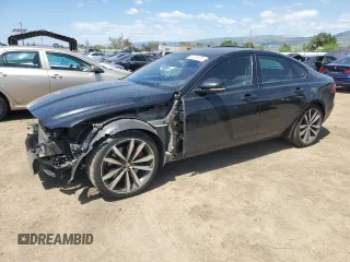 2016 Jaguar XF S with VIN SAJBG4BV1GCY05648, listed as a Copart auction lot 54783025 with 58,837 mi miles and Salvage Title. Bid and sale history available at DreamBid. Image 1.