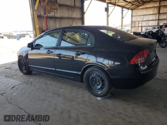 2008 Honda Civic LX with VIN 1HGFA16518L024982, listed as a Copart auction lot 56429195 with 132,432 mi miles and Salvage Title. Bid and sale history available at DreamBid. Image 2.