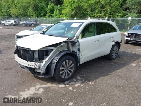 2014 Acura MDX Technology with VIN 5FRYD4H40EB045338, listed as a IAAI auction lot 42369307 with 221,777 mi miles and . Bid and sale history available at DreamBid. Image 20.