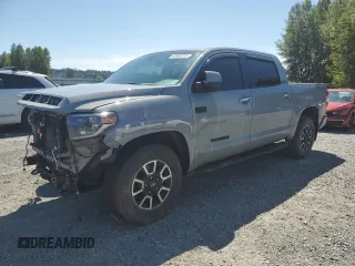 2020 Toyota Tundra Limited with VIN 5TFHY5F12LX901164, listed as a Copart auction lot 62688725 with 48,194 mi miles and Salvage title. Bid and sale history available at DreamBid. Image 1.