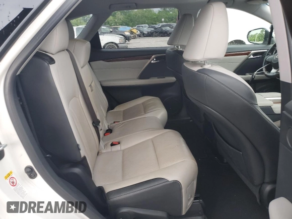 2018 Lexus RX 350L Premium with VIN JTJGZKCA8J2007480, listed as a Copart auction lot 54119405 with 93,289 mi miles and Salvage title. Bid and sale history available at DreamBid. Image 11.