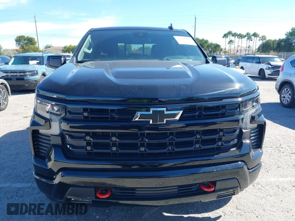 2024 Chevrolet Silverado 1500 RST with VIN 1GCUDEEL5RZ292632, listed as a IAAI auction lot 41307254 with 5,114 mi miles. Bid and sale history available at carsss.com. Image 12.