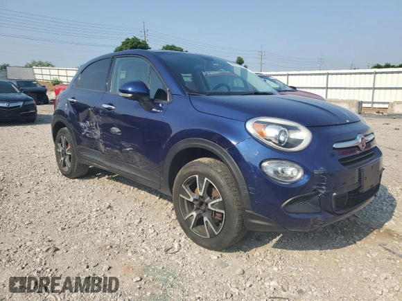2016 FIAT 500X Easy with VIN ZFBCFYBT7GP386129, listed as a Copart auction lot 60502325 with 136,438 mi miles and Salvage title. Bid and sale history available at DreamBid. Image 4.