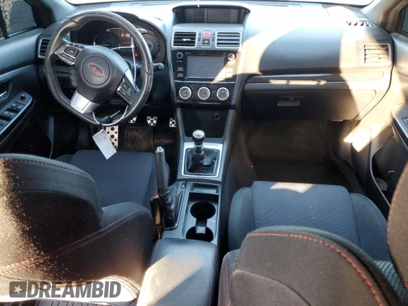 2017 Subaru WRX Premium with VIN JF1VA1E65H9838284, listed as a Copart auction lot 43243415 with 103,822 mi miles and Salvage Title. Bid and sale history available at carsss.com. Image 8.