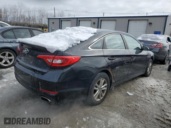 2017 Hyundai Sonata 2.4L with VIN 5NPE24AF8HH444297, listed as a Copart auction lot 46167795 with 183,880 mi miles and Salvage Title. Bid and sale history available at carsss.com. Image 3.