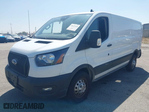 2023 Ford Transit z VIN 1FTYE2Y89PKA72629, wystawiony jako IAAI lot #42633315 z przebiegiem 61 547 mil mil oraz . Historia ofert i sprzedaży dostępna na DreamBid. Obrazek 18.