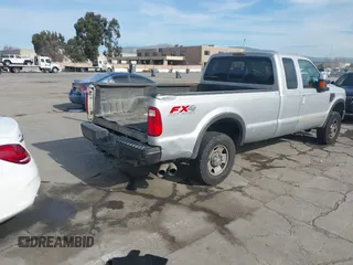 2008 Ford Super Duty F-250 SRW XL with VIN 1FTSX21R08EC05085, listed as a IAAI auction lot 41596775 with 1 mi miles. Bid and sale history available at carsss.com. Image 4.