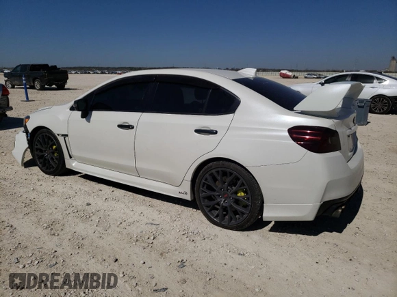 2019 Subaru WRX STI with VIN JF1VA2R69K9814853, listed as a Copart auction lot 48538665 with 97,417 mi miles and Salvage title. Bid and sale history available at DreamBid. Image 2.