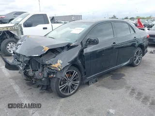 2010 Toyota Corolla with VIN 2T1BU4EE2AC411013, listed as a IAAI auction lot 42052489 with Not Provided miles. Bid and sale history available at carsss.com. Image 2.