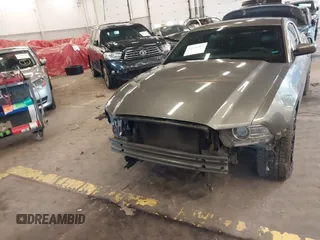 2013 Ford Mustang V6 with VIN 1ZVBP8AM3D5242145, listed as a IAAI auction lot 41626383 with 104,685 mi miles and . Bid and sale history available at DreamBid. Image 6.