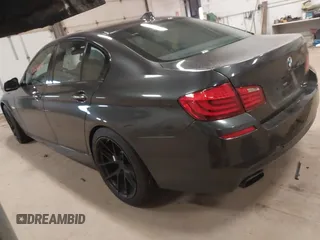 2013 BMW 5 Series 550i xDrive with VIN WBAFU9C5XDDY70862, listed as a IAAI auction lot 42026655 with 157,238 mi miles and . Bid and sale history available at carsss.com. Image 3.