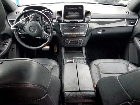 2019 Mercedes-Benz GLE 43 AMG with VIN 4JGED6EB5KA137564, listed as a Copart auction lot 57213595 with 104,144 mi miles and Salvage title. Bid and sale history available at DreamBid. Image 8.