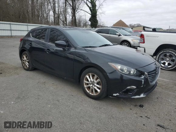2016 Mazda 3 i Touring with VIN 3MZBM1L72GM272811, listed as a Copart auction lot 49093325 with 183,307 mi miles and Clean Title. Bid and sale history available at DreamBid. Image 4.