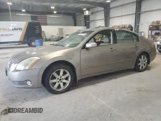 2005 Nissan Maxima 3.5 SL with VIN 1N4BA41E25C877253, listed as a Copart auction lot 53215185 with 123,834 mi miles and Clean Title. Bid and sale history available at carsss.com. Image 1.