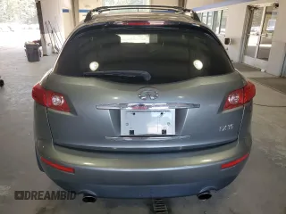 2005 Infiniti FX35 with VIN JNRAS08W05X206120, listed as a Copart auction lot 74571574 with 152,153 mi miles and Salvage Title. Bid and sale history available at carsss.com. Image 6.