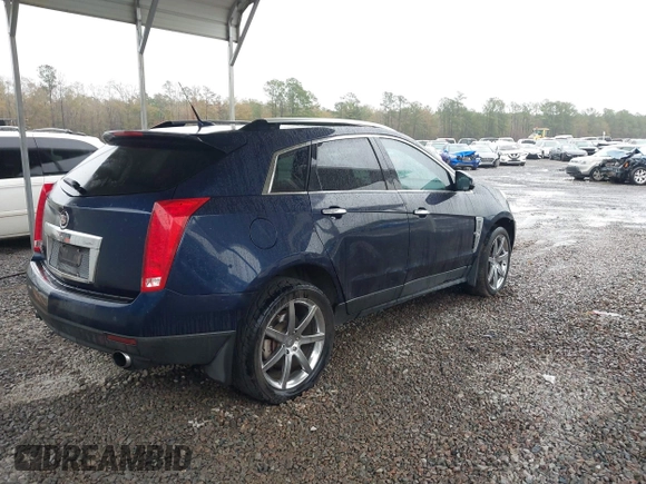 2010 Cadillac SRX Luxury Collection with VIN 3GYFNDEY9AS553980, listed as a IAAI auction lot 41181872 with 175,776 mi miles. Bid and sale history available at carsss.com. Image 4.