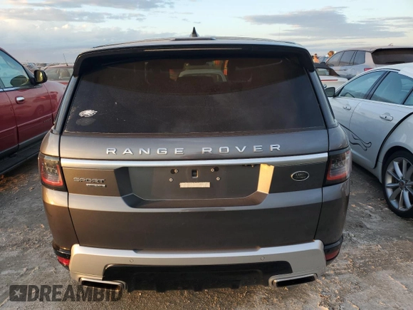 2019 Land Rover Range Rover Sport HSE with VIN SALWR2RK4KA821799, listed as a Copart auction lot 74125824 with 0 mi miles and Salvage Title. Bid and sale history available at carsss.com. Image 6.