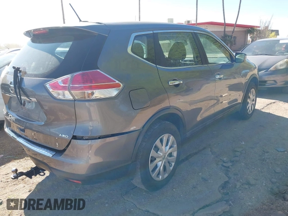 2015 Nissan Rogue SL with VIN 5N1AT2MV7FC855911, listed as a IAAI auction lot 42028725 with 113,409 mi miles. Bid and sale history available at carsss.com. Image 4.