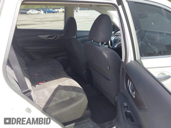 2016 Nissan Rogue S with VIN KNMAT2MT7GP604822, listed as a IAAI auction lot 41928614 with 95,596 mi miles and . Bid and sale history available at DreamBid. Image 8.