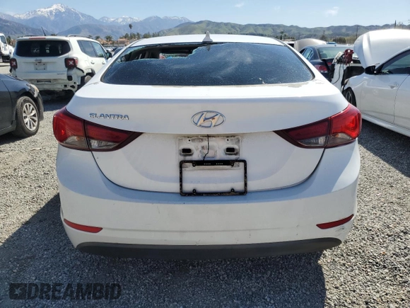 2015 Hyundai Elantra SE z VIN 5NPDH4AE1FH584223, wystawiony jako Copart lot #50069615 z przebiegiem 178 284 mil mil oraz Szkoda całkowita • Salvage title. Historia ofert i sprzedaży dostępna na DreamBid. Obrazek 6.