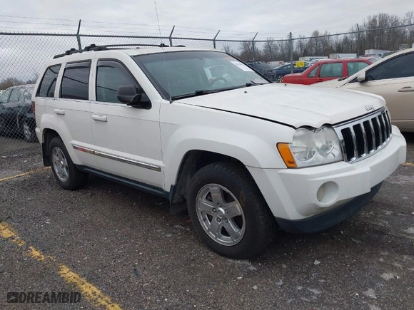 2006 Jeep Grand Cherokee Limited with VIN 1J4HR58256C336417, listed as a IAAI auction lot 41829873 with 117,597 mi miles. Bid and sale history available at carsss.com. Image 1.