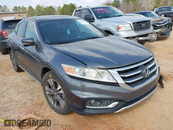 2014 Honda Crosstour EX-L z VIN 5J6TF2H59EL002739, wystawiony jako IAAI lot #41837819 z przebiegiem 139 361 mil mil oraz . Historia ofert i sprzedaży dostępna na DreamBid. Obrazek 1.