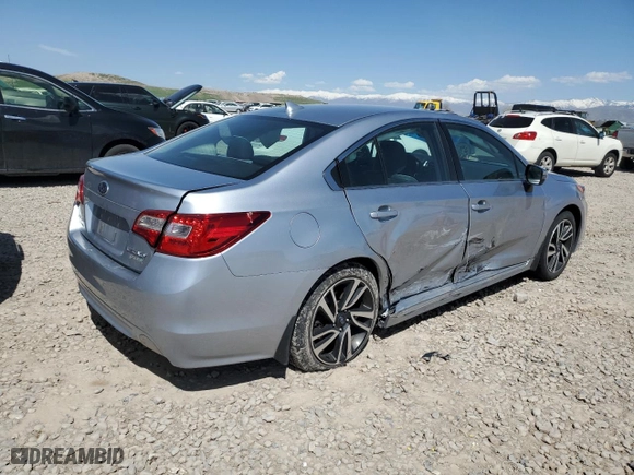 2017 Subaru Legacy Sport with VIN 4S3BNAR64H3029034, listed as a Copart auction lot 50731924 with 83,112 mi miles and Salvage Title. Bid and sale history available at carsss.com. Image 3.