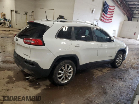 2016 Jeep Cherokee Limited with VIN 1C4PJMDS8GW271331, listed as a Copart auction lot 86619074 with 154,579 mi miles and Clean title. Bid and sale history available at DreamBid. Image 3.