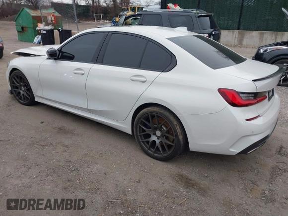 2020 BMW 3 Series M340i with VIN WBA5U7C0XLA232275, listed as a IAAI auction lot 41210369 with 56,220 mi miles and . Bid and sale history available at DreamBid. Image 3.