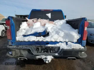 2022 Chevrolet Silverado 1500 LT Trail Boss with VIN 3GCUDFEDXNG596886, listed as a Copart auction lot 44925675 with 18,486 mi miles and Salvage Title. Bid and sale history available at DreamBid. Image 6.