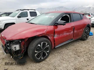 2023 Kia EV6 Wind with VIN KNDC3DLCXP5156898, listed as a Copart auction lot 85948064 with 26,207 mi miles and Salvage Title. Bid and sale history available at carsss.com. Image 1.
