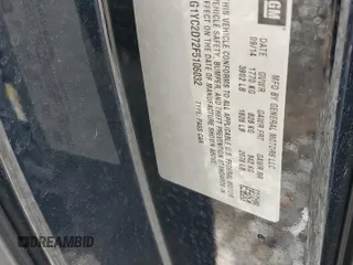 2015 Chevrolet Corvette 2LT z VIN 1G1YC2D72F5106032, wystawiony jako Copart lot #51037405 z przebiegiem 82 421 mil mil oraz Szkoda całkowita • Salvage title. Historia ofert i sprzedaży dostępna na DreamBid. Obrazek 13.